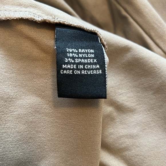 Violets & Roses khaki color pants - Picture 7 of 7